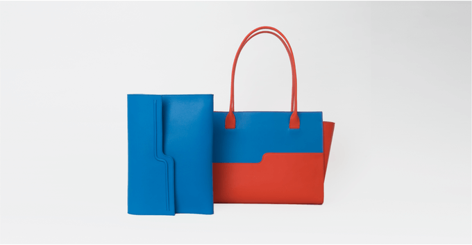 Hand bag luxury leather premium upcycled sustainable, eco-friendly bags