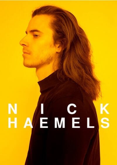 designer Nick Haemels at Royal Academy of Fine Arts