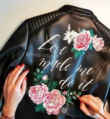 personalized leather good