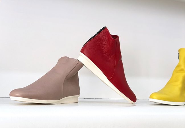 Paris boutiques, Arche Shoe offers handmade fashionable shoes of unparalleled quality