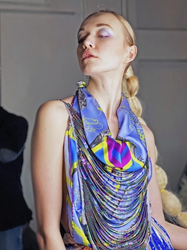 Milan Fashion Week, Wearable fashion designer Bashaques mixed at Milan Fashion Week, dance and fashion at Milan Fashion show