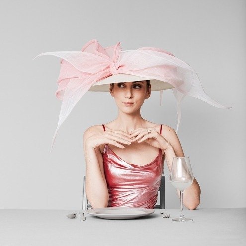 Lock & Co big hat with a bow