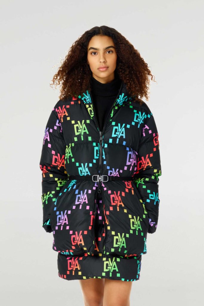 Image of Alizia down jacket by Duvetica which is a cool skiwear