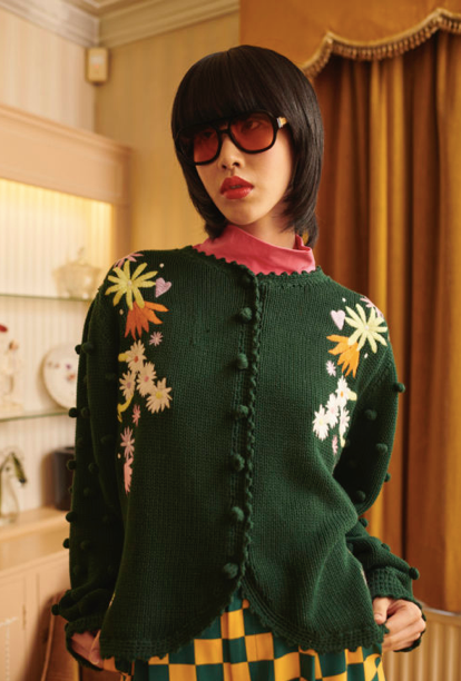 olivia rubin knitted top