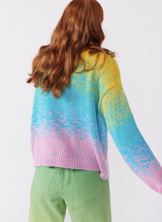 colourful oliva sweatshirt