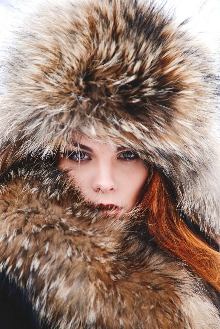 MARITA HUURINAINEN fur garments.