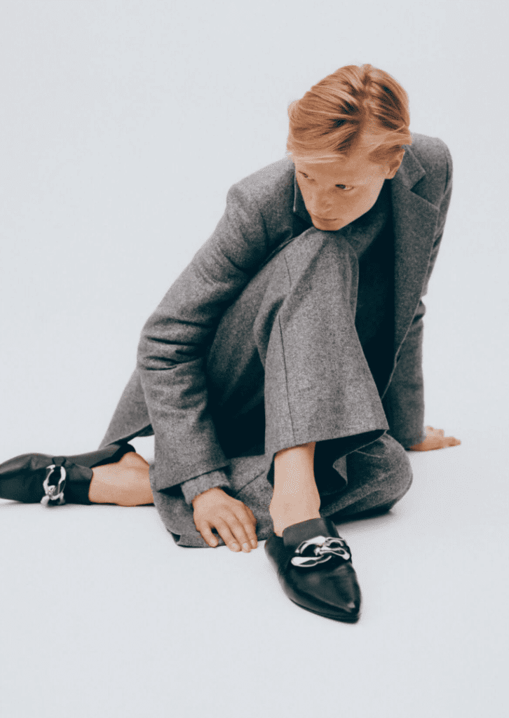 Rodebjer black mules.