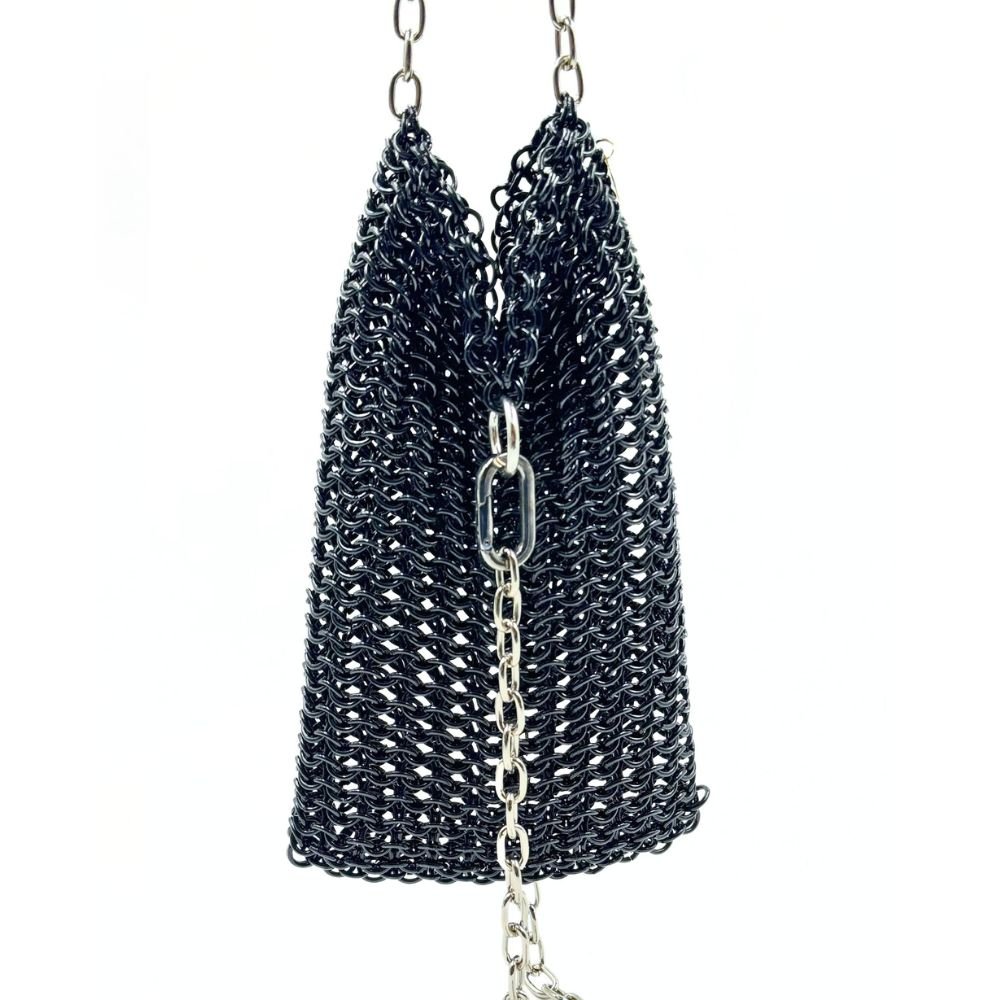 Silvia Gnecchi Satchel Black Bag