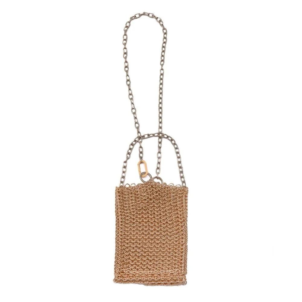 Silvia Gnecchi Satchel Gold Bag (1)