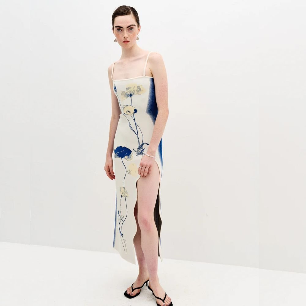 Callery Uv Reactive Maxi Tank Dress Uv Reactive