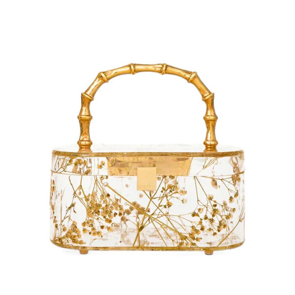 Floral Trunk Clutch