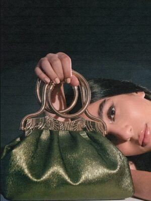 Okhtein Bangle Clutch - Olive (3)