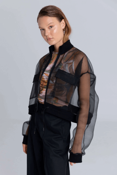 ESTHÉ transparent outfit.