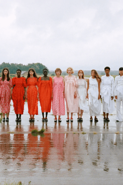 Many Cecilie Bahnsen monochromedresses.